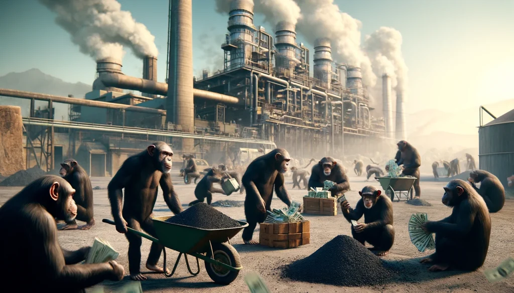 Climate change is the test: are we just animals consuming resources until we expire, or are our higher minds exceptional enough to overcome our ecological overshoot?